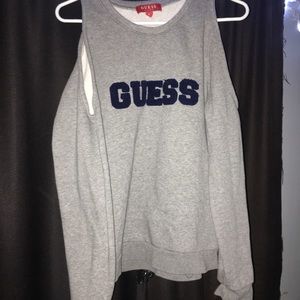 GUESS Cold Shoulder Sweater